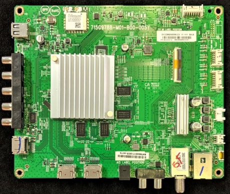 756TXICB02K039 Vizio Main Board, GXICB02K039, 715G9788-M01-B00-005Y, D65-F1