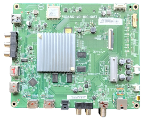 756TXJCB02K015 Vizio Main Board, 715GA352-M01-B00-005T, M507-G1