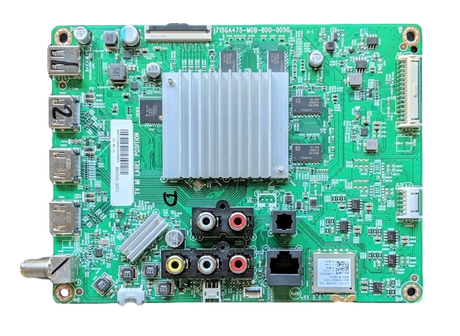 756TXJCB02K022 Vizio Main Board, 905TXJSA55000900CX, 715GA475-M0B-B00-005G, V555-G1