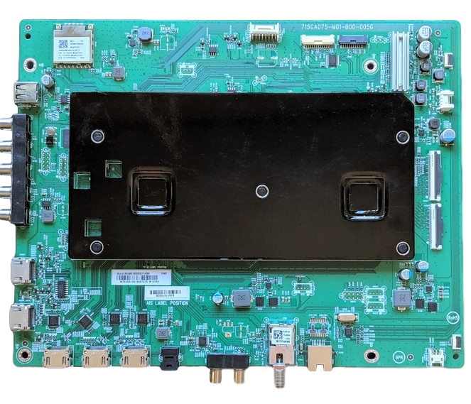 756TXJCB0QK018 Vizio Main Board, (X)XJCB0QK018020X, 715GA075-M01-B00-005G, P759-G1