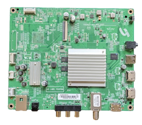 756TXKCB01K003 Vizio Main Board, 756TXKCB01K003, 715G8501-M01-B00-005T, (X)XKCB01K003010X, 100012587