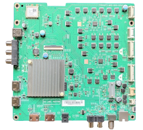 756TXKCB02K013 Vizio Main Board, (X)XKCB02K013010X, 715GA671-M0E-b00-004Y, E342828, M55Q7-H1