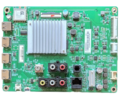 756TXKCB02K025 Vizio Main Board, 715GA874-M0C-B00-004K, BPRJQ3KA4,  905TXJSA58000700CX, V585-H11, V585-H1