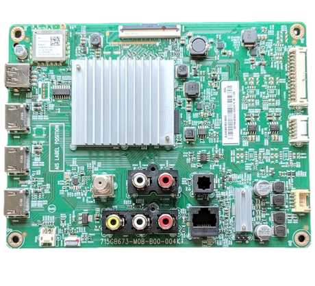 756TXKCB02K051 Vizio Main Board, 715GB673-M0B-B00-004K, 368GWFSP501TCL0VIZ, 4993476, V505-H1