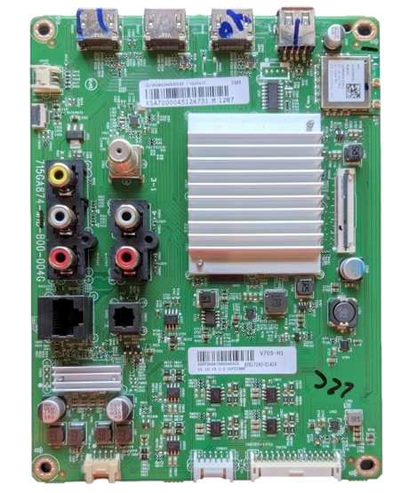 756TXKCB02K053 Vizio Main Board, (G)XKCB02K053010X, 715GA874-M1D-B00-004G, V705-H1
