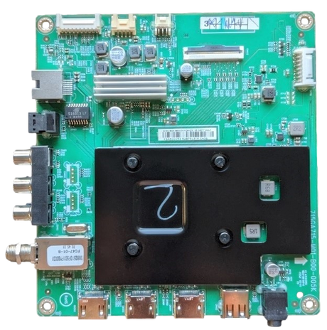 756TXKCB02K090 Insignia Main Board, (G)XKCB02K09001X, 715GA715-M01-B00-005K, REV.B, NS-65DF710NA21