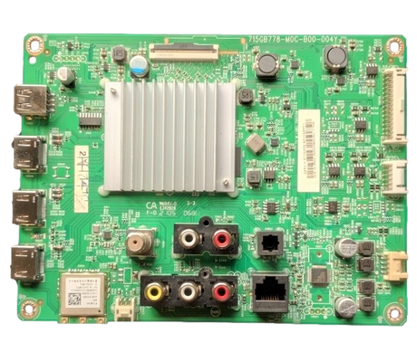 756TXLCB02K026 Vizio Main Board, (G)XLCB02K026020X, 715GB778-M0C-B00-004Y, M55Q6-J01