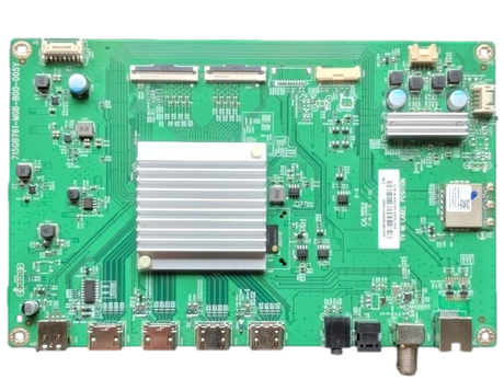 756TXLCB02K028 Vizio Main Board, (X)XLCB02K028020X, 715GB761-M0B-B00-005Y, P75Q9-J01