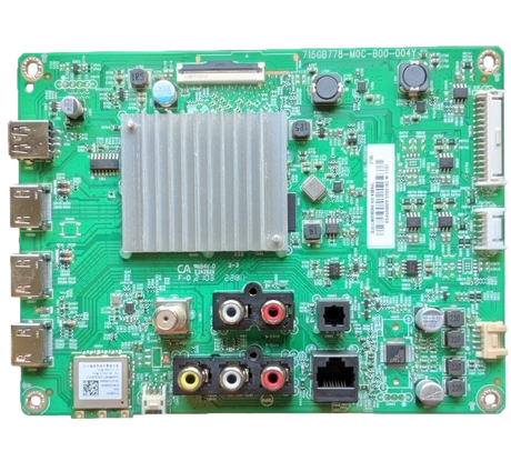 756TXLCB02K0360 Vizio Main Board, (X)XLCB02K036010X, 715GB778-M0C-B00-004Y, (X)XLCB02K0360, M55Q6-J01