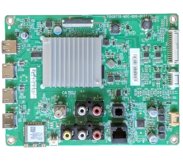 756TXLCB02K049 Vizio Main Board, (G)XLCB02K049020X, 715GB778-M0C-B00-004Y, M50Q6-J01