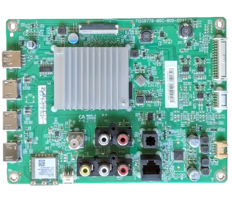 756TXLCB02K049 Vizio Main Board, (G)XLCB02K049020X, 715GB778-M0C-B00-004Y, M50Q6-J01