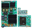 75Q825 TCL TV Repair Parts Kit, 08-RT73002-MA200AA Main Board, 08-P602W0L-PW210AA Power Supply, LJ94-41843E T-Con, 07-RT8812-MA4G Wifi, 75Q825