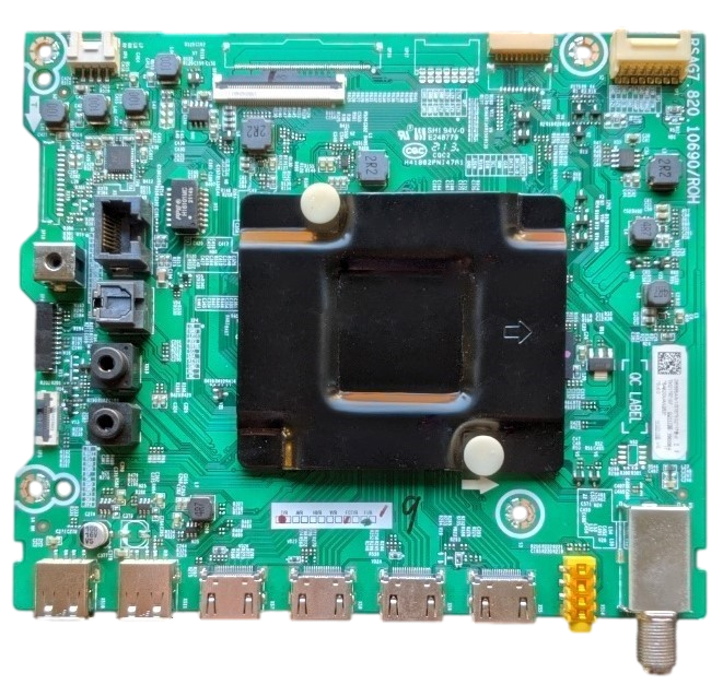 75U6G-Main Hisense Main Board, (G211786), RSAG7.820.10690/ROH, 295596A, 295585A, 75U6G