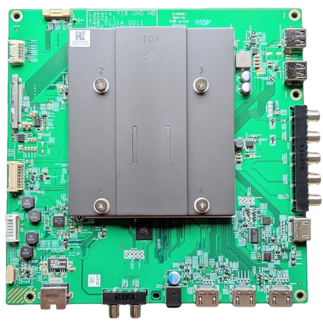 791.01J10.0013 Vizio Main Board, 791.01J10.0013, LWZQTYDS, ARS73401M010001, 75501J010006, 748.01J14.0011, E55U-D2