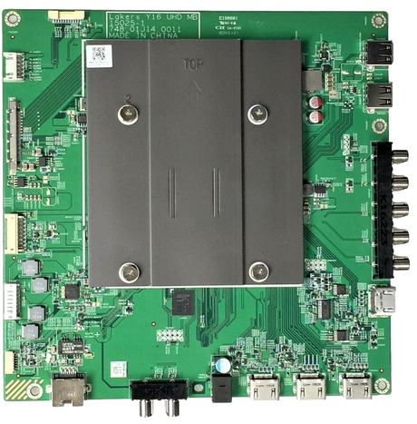 791.01M10.0006 Vizio Main Board, 755.01M01.0001, 15025-1, 748.01J14.0011, 74301M0100001, E43U-D2, E43UD2, E43U-D2 LWZ2UMBS, E43U-D2 LWZ2UMBR