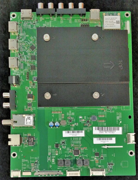 791.02K10.0002 Vizio Main Board, 791.02K10.0001, 791.02K10.0004, 75502K010002, 748.02K01.0011, L7120-1, E75-F2