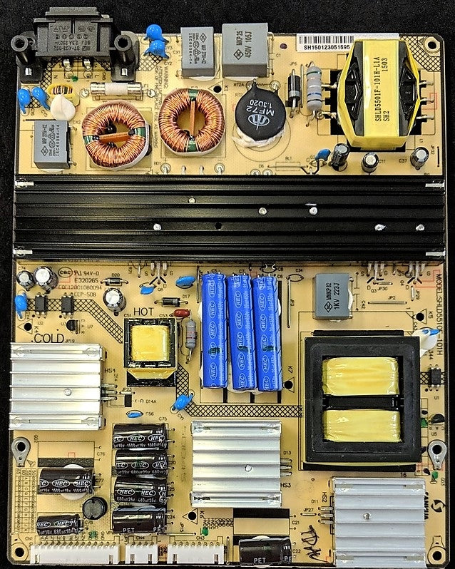 81-PBE055-H08 Sanyo Power Supply, SHLD5510F-101H, FW65D25T