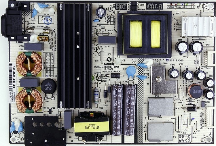 81-PBE055-H95 TCL Power Supply, SHG5504D01-101H, 55US5800