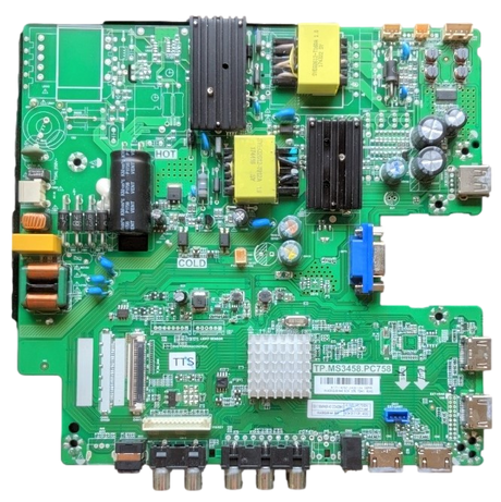 8142123342084 Sceptre Main Board / Power Supply, HV430QUB-N4D BOE, TP.MS3458.PC758, H17123423, U435CV-UMR