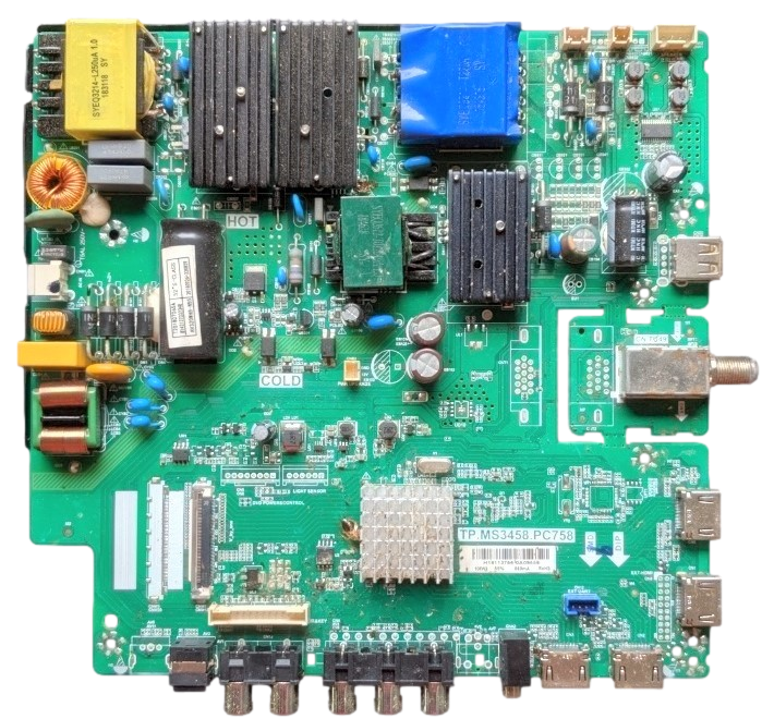 8142127332348 ONN Main/ Power Board, H18113756, TP.MS3458.PC758, ONC50UB18C05