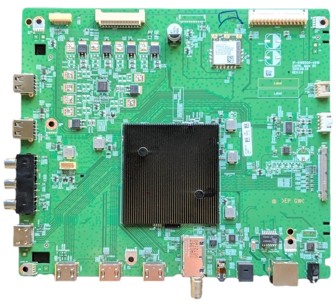 9JYY8389378C Sharp Main Board, 1P-0198500-4010, 4TC70BK2UD main 9JYY8389378C Sharp Main Board, 1P-0198500-4010, 4TC70BK2UD main