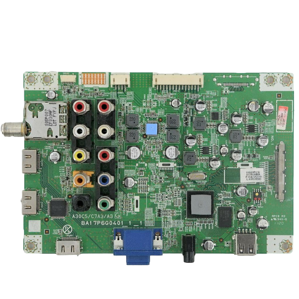 A17P6MMA-001-DM Philips TV Module, Digital main, A17P6UH, BA17P6B0401 1_1, 40PFL3707/F7