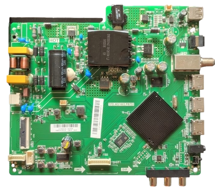 A19083546 SANYO Main /Power Board, TPD.MS1603.PB751, 75W13, V400HJ9-D03_SU, FW40R49F