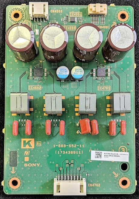 A1963527A Sony K Board, 1-888-652-11, 173438911, KDL-65S990A