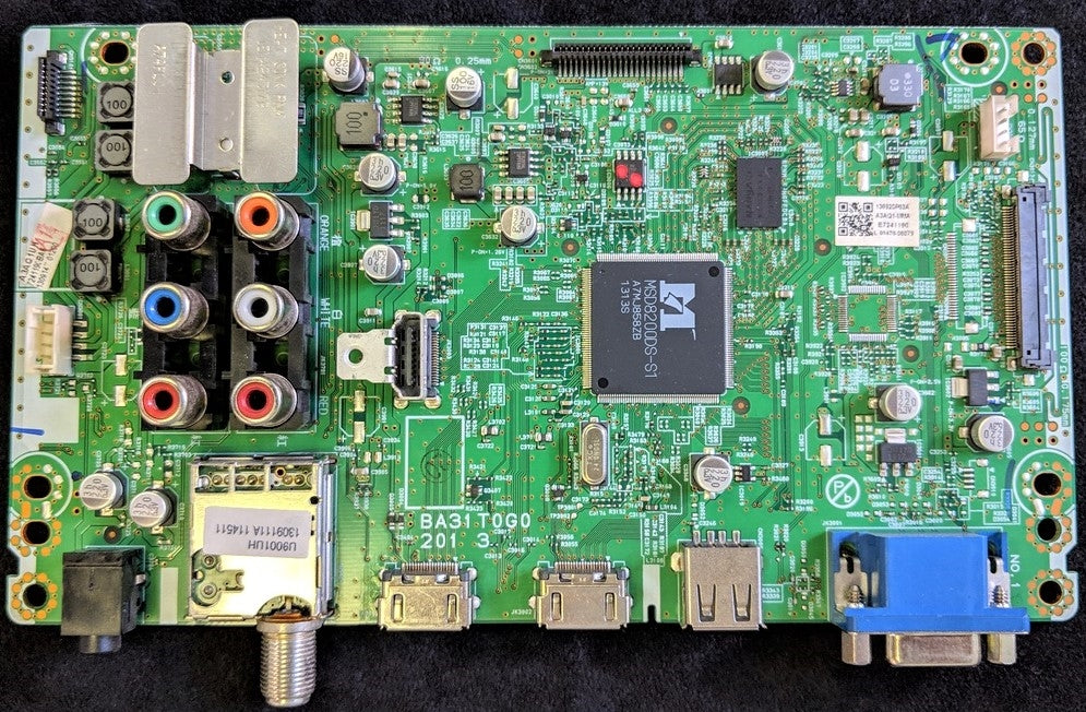 A3AQ0MMA-001 Magnavox Main Board, BA31T0G0201 3, A3AQ1UH, A3AQ1-MMA, 46ME313V/F7