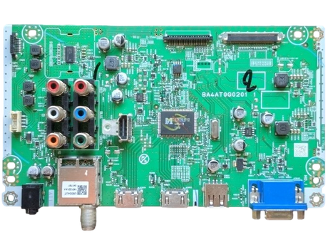 A4AT1MMA-002  Magnavox Main Board, BA4AT0G0201 1 , ME1 , 39ME313V/F7A