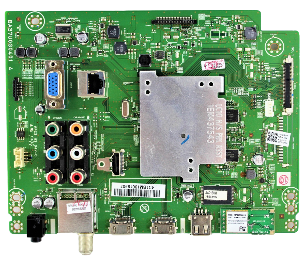 A4D1BMMA-001 Phillips Main Board, BA37U0G0401 4, A4D1BUH, 49PFL4609, 49PFL4609/F7