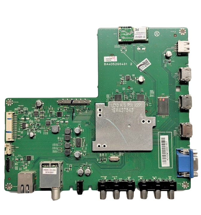 A4D52MMA-001 Phillips Main Board, BA4D52G0401 2, A4D52UH, 58PFL4909/F7