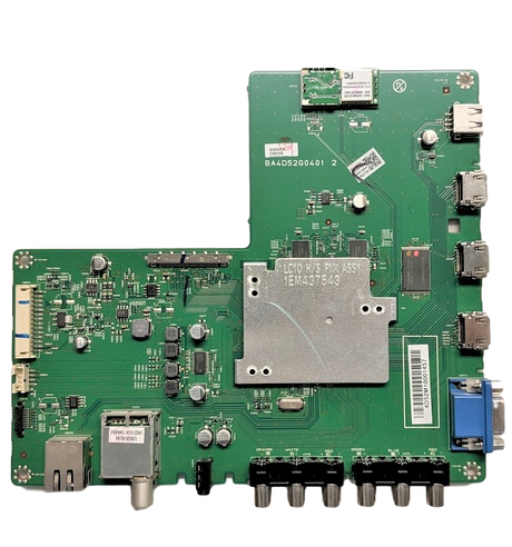 A4D52MMA-001 Phillips Main Board, BA4D52G0401 2, A4D52UH, 58PFL4909/F7