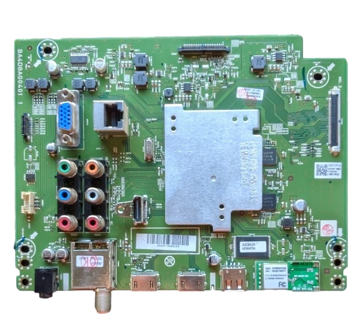 A4D8AMMA-003 Philips Main Board, A4D8AUH, BA4D8AG0401 1, A4D8A-MMA, 65PFL4909/F7 DS1