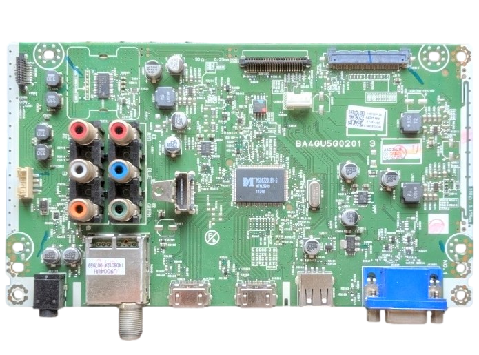 A4G25MMA-001 Emerson Main Board, BA4GU5G0201 3, A4G25UH, LF401EM5