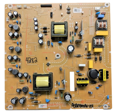 A5GRBMPW-001 Magnavox Power Supply, BA4GR0F01023, A5GRFMPW C, A5GRBMPW C, A5GRF-MPW, A5GRB-MPW, LC12-55W-USA, A5GRBMPW C, 55ME345V/F7