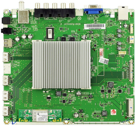 A6182MMA-001 Philips Main Board, A6182MMA, A6182UH, BA61R2G0401 2, 65PFL6601/F7