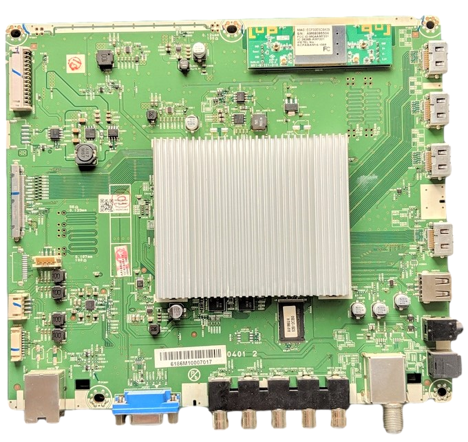 A6186MMA-002 Philips Main Board, DS2, A6186UH, A6186-MMA, 65PFL6601/F7A