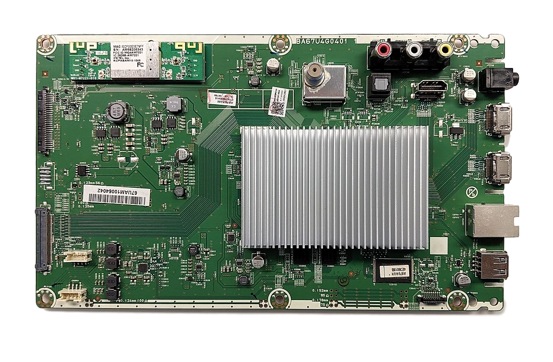 A67UAMMA-001 Philips Main Board, BA67U4G04011, A67UAUH, A67UA-MMA, 50PFL5601/F7