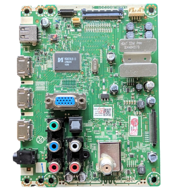 A6AUEMMA-001 Philips Main Board, BA6AUBG0201 2, A6AUEUH, DS2, LF503EM7F