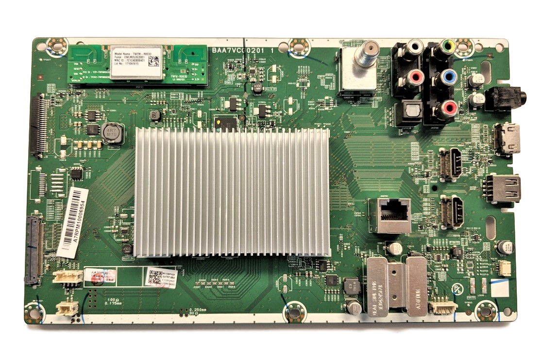 AA7RPMMA-001 Philips Main Board, AA7RP-MMA, AA7RPUH, BAA7VCG0201 1, 55PFL5602/F7