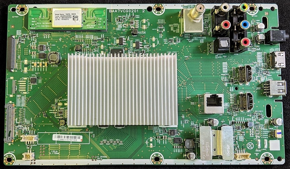 AB78MMMA-001 Philips Main Board, BAA7VCG02012, B78MD-F831601458, 65PFL5603/F7