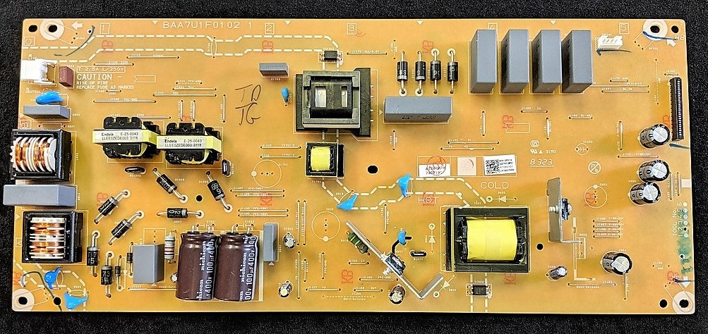 AB7RPMPW-001 Philips Power Supply, BAA7U1F0102 1, AB7RPMPW, AB7RP-MPW, 55PFL5703/F7