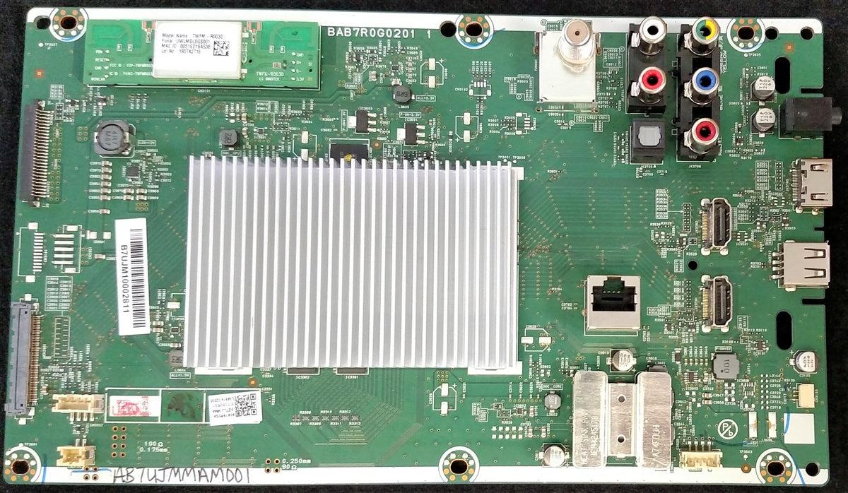 AB7UJMMAM001 Philips Main Board, AB7UJMMA-001, BAB7R0G02011, AB7UJ-MMA, AB7UJUH, 50PFL5703/F7 DS3