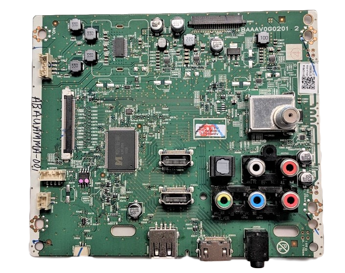 ABAUAMMA-001 Philips Main Board, BAAV0G0201 2, ABAUA-MMA, ABAUAUZ, FW50D48F