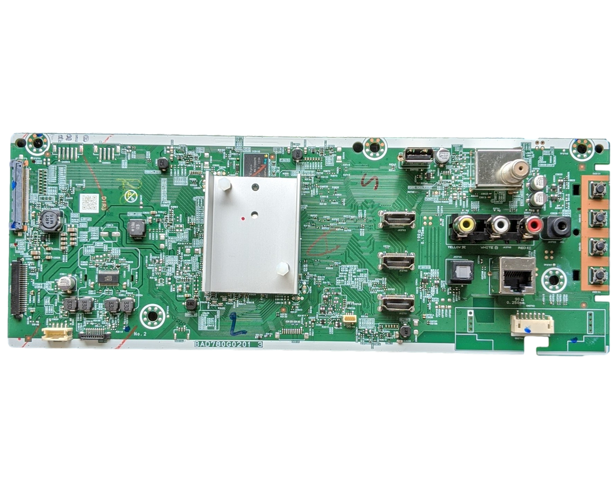 AD1R8MMAV001 Philips Main Board, BAD780G0201 3, 55PFL5766/F7, 55PFL5766/F7