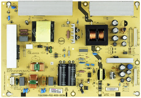 ADTVA2427QAF NEC TV Module, power supply board, 715G3569-P02-W30-003M, V421-2