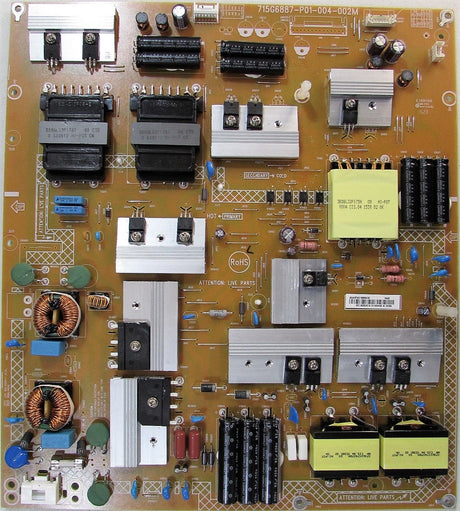 ADTVE1835XC9 Vizio Power Supply for M75C-1,  715G6887-P01-004-002M, (X)ADTVE1835XC9, E168066, M75-C1, M75C1, M75-C1 LTMASMAR