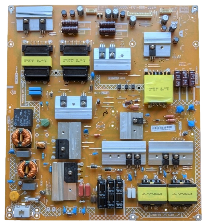 ADTVE2415AC4 NEC Power Supply, 715G6887-P01-000-002M, (Q)ADTVE2415AC4, E655