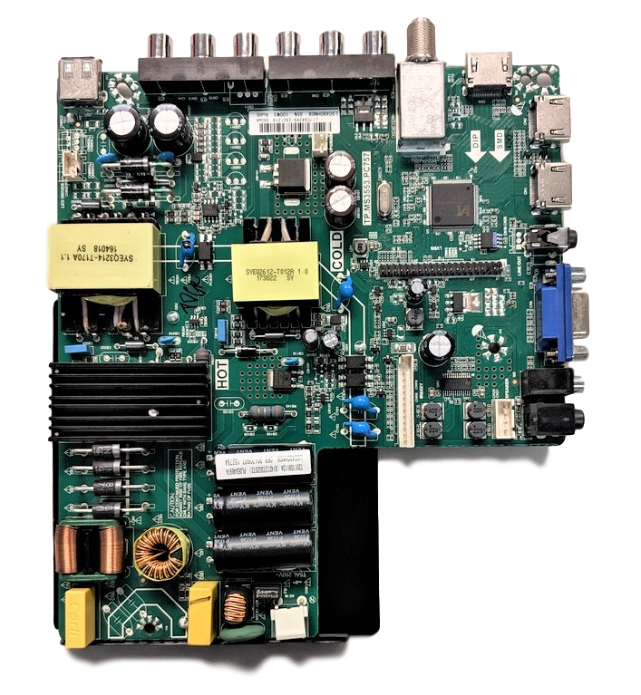 AE0011060 Proscan Main Board / Power Supply, TP.MS3553.PC757, L17062226, LSC480HN08, PLDED4897A-C